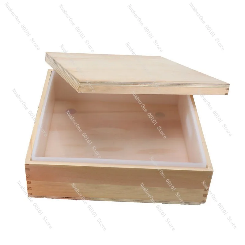 

Large Capacity 8kg Crystal Epoxy Resin Silicone Mold 31x31cm Square DIY Handmade Casting Tray for Soap Making Art Craft Jewelry