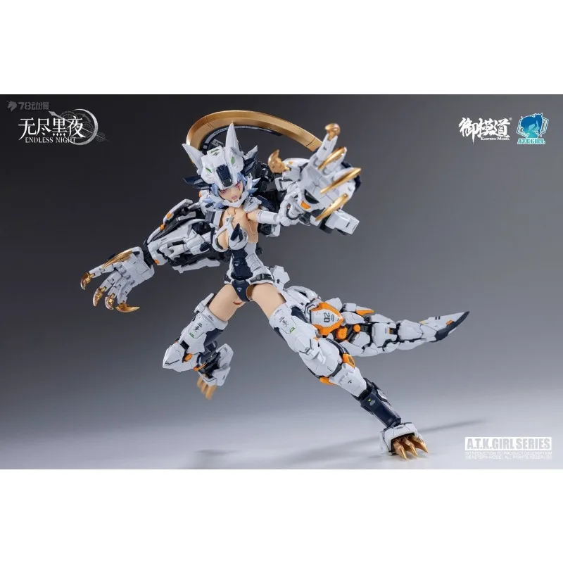 【Spot Supply】EMODEL Origineel A. T.k.girl-serie ''Endless Night Fenril' en ''Endless Night (Commander Type)'' Montagemodel