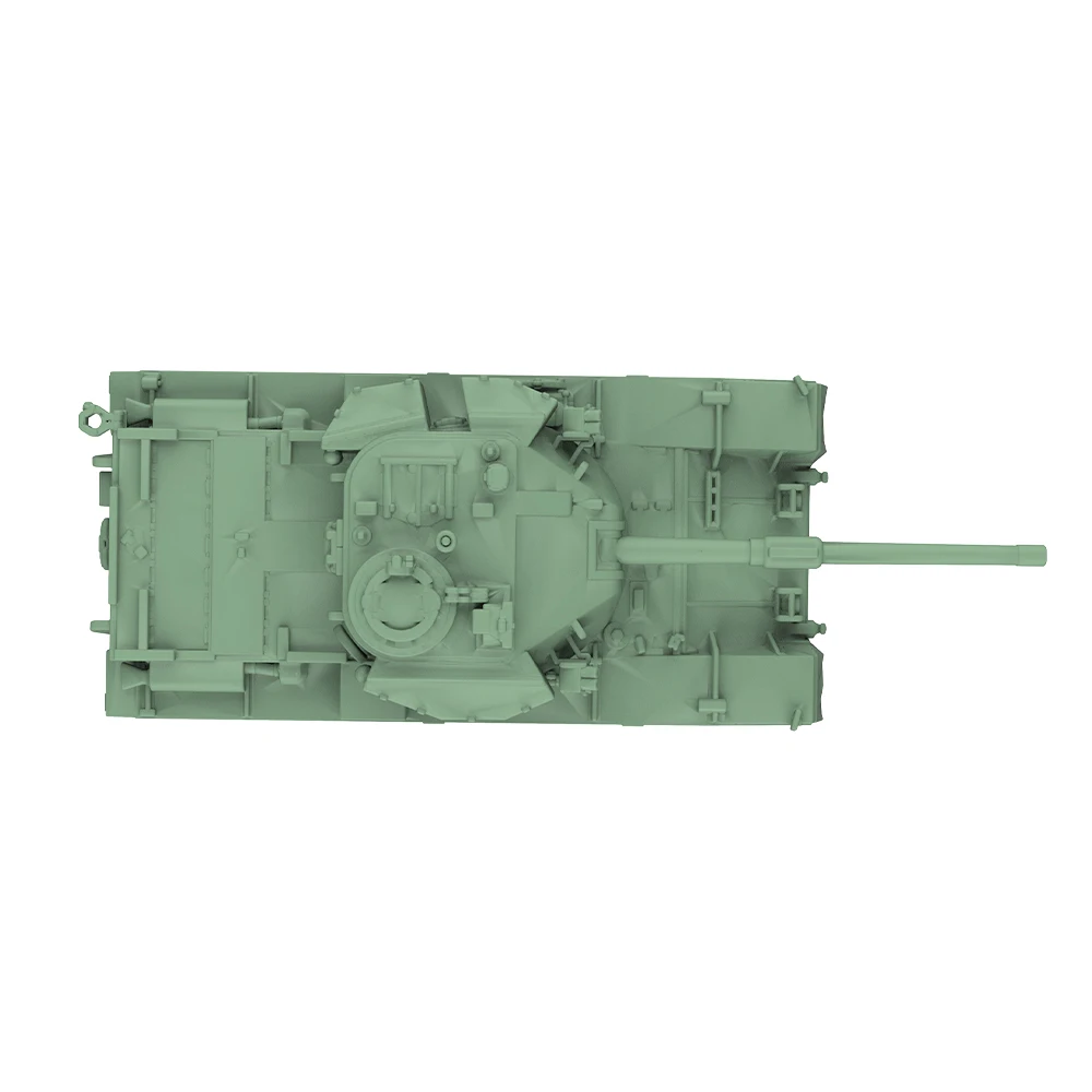 

1/220 1/160 1/87 SSMODEL SS916 Railway Military Model Kit Britain FV4202 Medium Tank