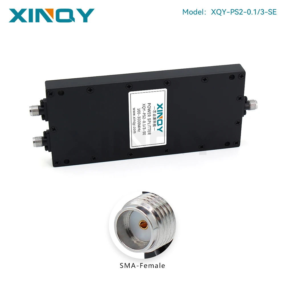 Xinqy Sma Microstrip Power Divider 1-to-2 100-3000Mhz Signal Test Combiner Antenna Receiver Distributor L-Band 0.1-3g