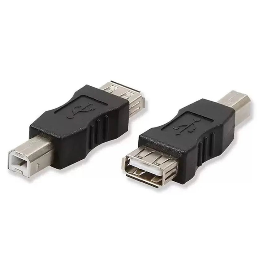 1/2/5PCs USB 2.0 Type A Female to B Male adapter For USB Printer Square Of the Public Transfer Joint Converter