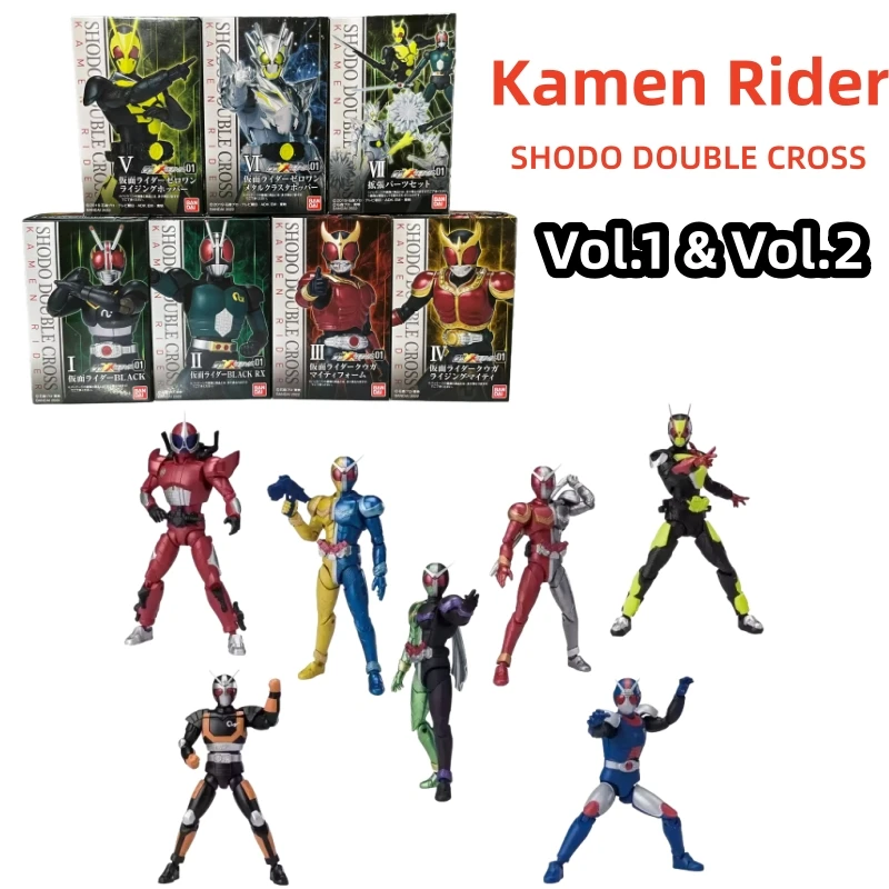 

Bandai Kamen Rider Shokugan Shodo Xx Box Egg Vol.1 & Vol.2 - Куuga Hopper Черная фигурка Передвижная Коллекционная игрушка Идеальные подарки для мальчиков