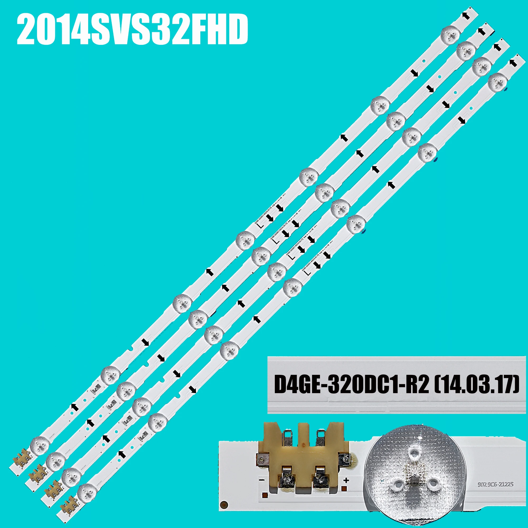 Taśma LED do 2014SVS32FHD UE32H6270AS UE32H5570S UA32H5500AJ UN32J5003AF LM41-00041K GH032BGA-B2 D4GE-320DC1-R1 R2 BN96-30443A