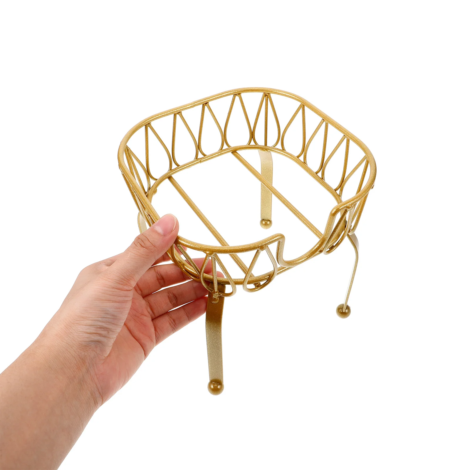 حامل موزع المشروبات الحديدي حامل دلو معدني للمشروبات المائية وحامل عرض المنزل والحفلات