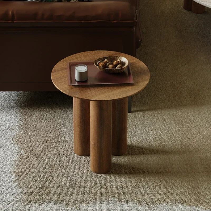 

Simple small table, living room, home sofa, corner table, retro style