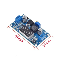 LM2596 Adjustable Power Supply Module DC DC Step Down LED Display Converter Voltage Regulator Buck Adapter