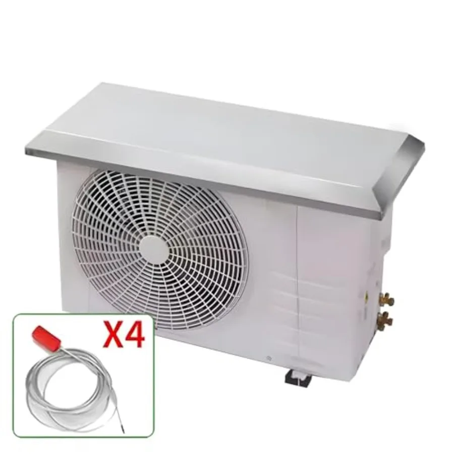 

Защитный кожух для наружного блока сплит-системы, теплового насоса, конденсатора кондиционера, из нержавеющей стали, для компрессора