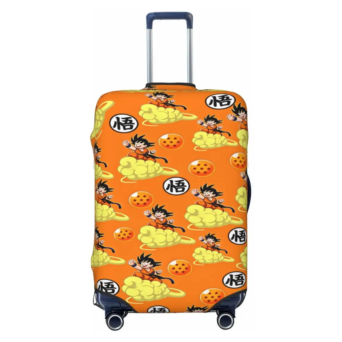Dragons Balls Suitcase Cover Vacation Travel Practical Luggage Case Protector