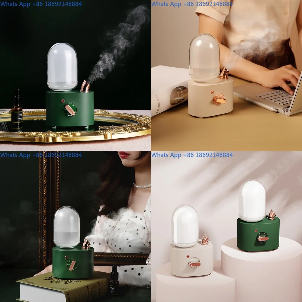 

Aromatherapy machine retro mini USB aroma diffuser atomizer desktop atmosphere light humidification aromatherapy machine