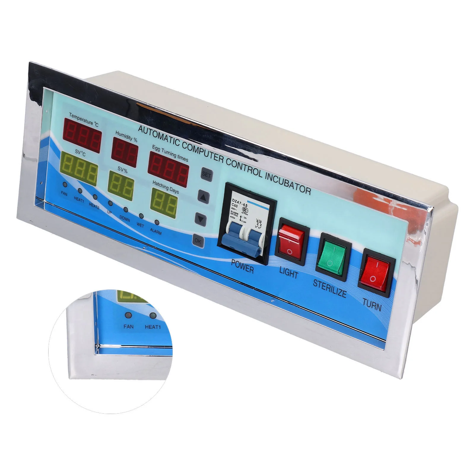 XM‑18G Poultry Egg Incubator System Automatic Temperature Humidity Sensor Chicken Goose Duck Automatic Egg Incubator Controller