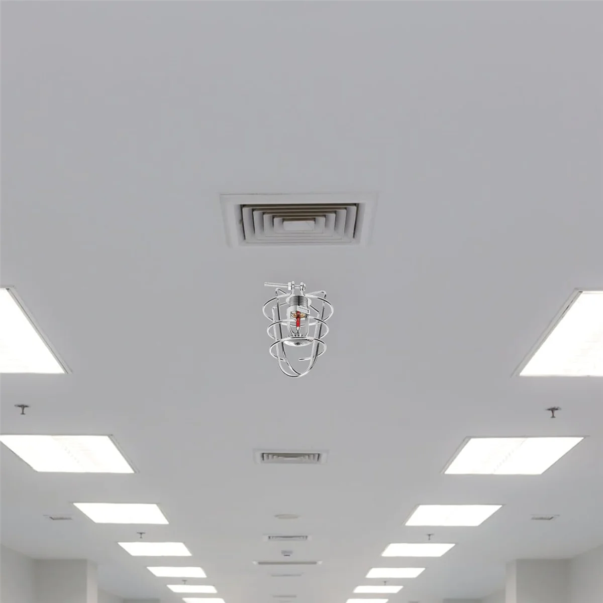 화재 스프링클러 헤드 가드 커버, 플러시 마운트 보호용 화재 헤드 케이지, 측면 벽 건식벽 펜던트 헤드 리세스드, 4 개