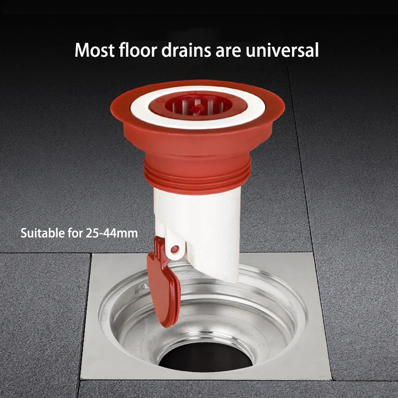 Anti-odor Floor Drain Core Small Diameter 25mm Sealing Cover Bathroom Drain Pipe Filter Anti-blocking Floor Drain