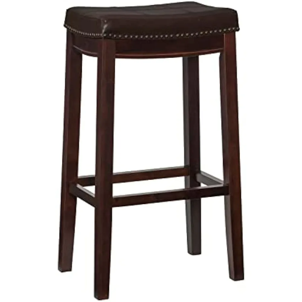 Linon Home Décor Kingston Backless Barstool by Linon, 32