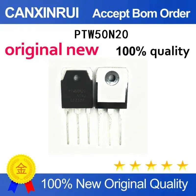 

(5-100 Pieces) Brand new original PTW50N20 50A/200V MOSFET switching power supply chip