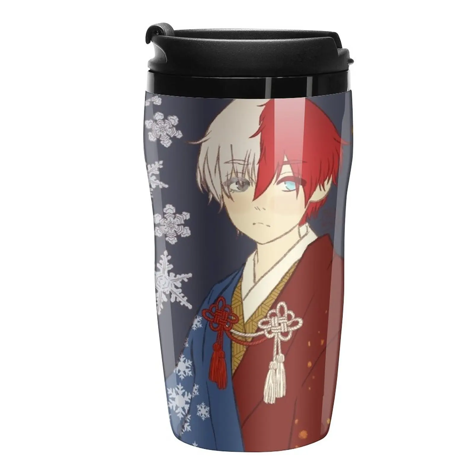 

New Shoto Todoroki (BNHA Traditional Japan) Travel Coffee Mug Beautiful Tea Mugs Coffee Cup Set Thermos Cup