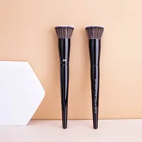 PRO Foundation Makeup Brush SEP #60 New Black Synthetic Bristles Flat Liquid Cream Foundation Cosmetic Brush Beauty Tool