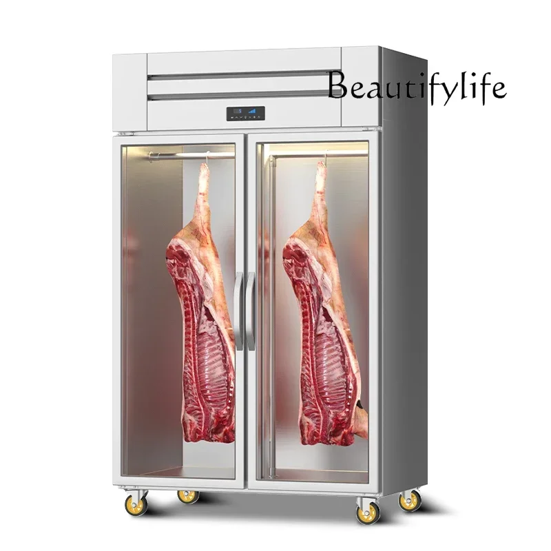 

Commercial beef and mutton display cabinet Multifunctional fresh meat freezer