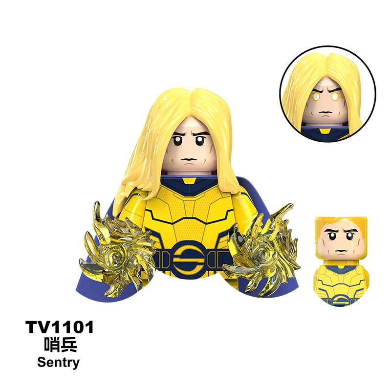 Marvel Thunderbolts Bricks Taskmasters Yelena Bausteine Sentry Mini-Actionfiguren Lernspielzeug DIY Geschenke