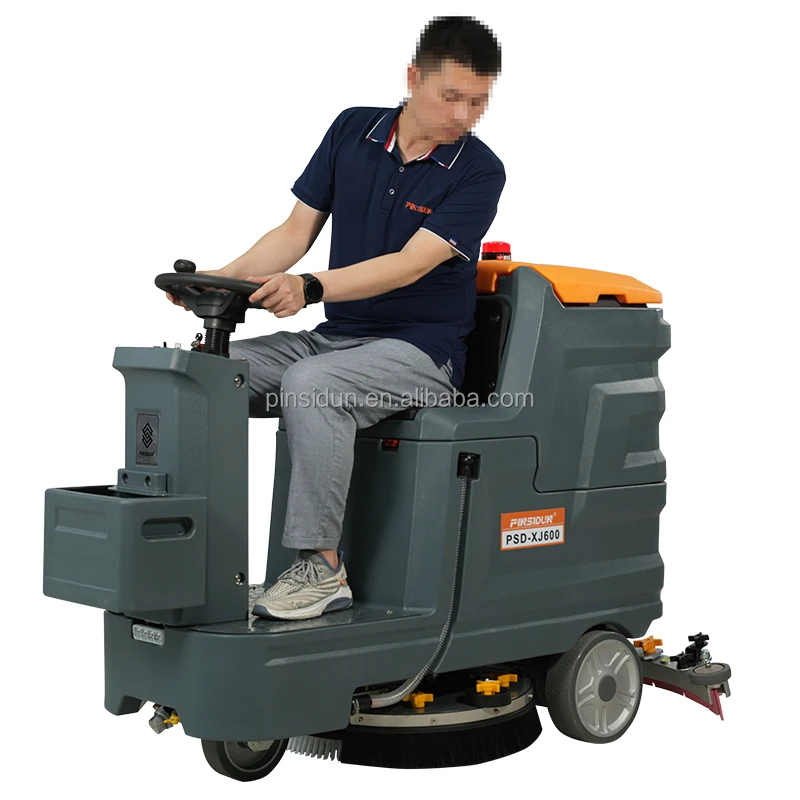 China wholesaler automatic  900mm Squeegee width floor scrubber for factory