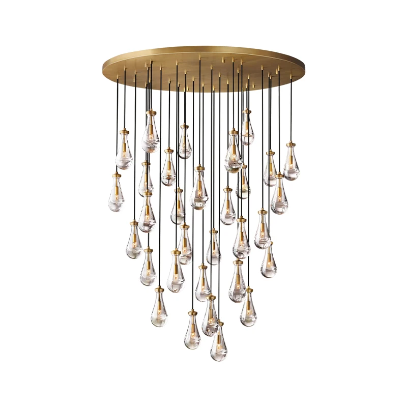 Upgrade Your Home With Our Exquisite Vintage American LED Pendant Light Crafted From Glass Dimming Function Brass Black Chrome