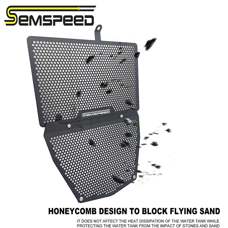 Semspeed لـ CFMOTO CF MOTO 450 SR 2023 2022 2024 المبرد شواء الحرس الحرارة درع مجموعة لملحقات حماية الدراجات النارية #4