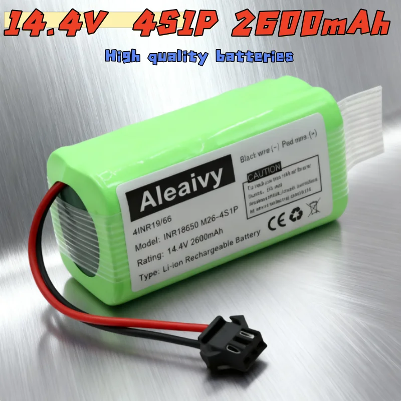 

Long Runtime 14.4V 3500mAh Battery for Conga Deebot N79S Robovac 11 Powerful Suction Extended Cleaning Time Replacement