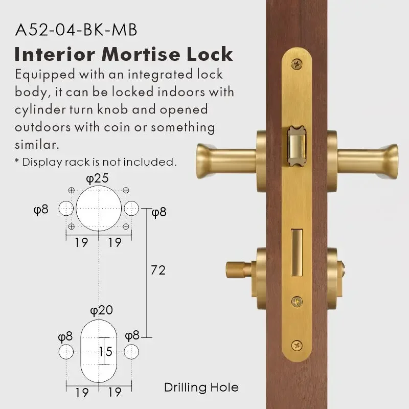 Nurlin Messing Plat Antiek Brons Mat Goud Zwart Binnendeur Hendel Passage Privacy Badkamer Slot Comfortabele Touch - afbeelding 1