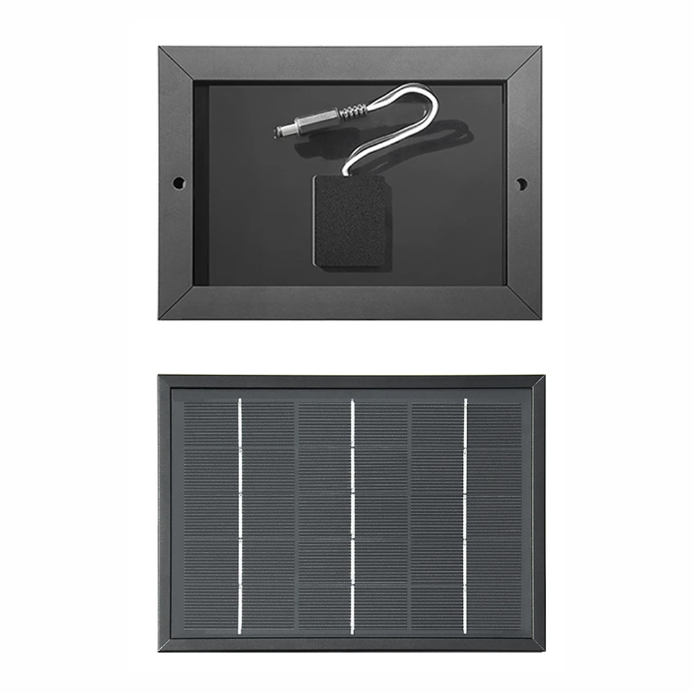 Solar panel Güneş Enerjisi Kiti 7.5V 3W Güneş Paneli Bahçe Göleti DC Pompaya bağlanabilir 5V / 6V lamba Çeşme Havuzu Akvaryum Sirkülasyonlu Su