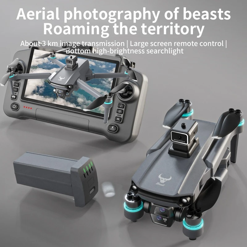 

SHOUG603 Pro 5G WIFI Drone Gps Professional 8k Hd Camera Touch Screen Remote ControlSmart Return Brushless Big Uav Rc Quadcopter