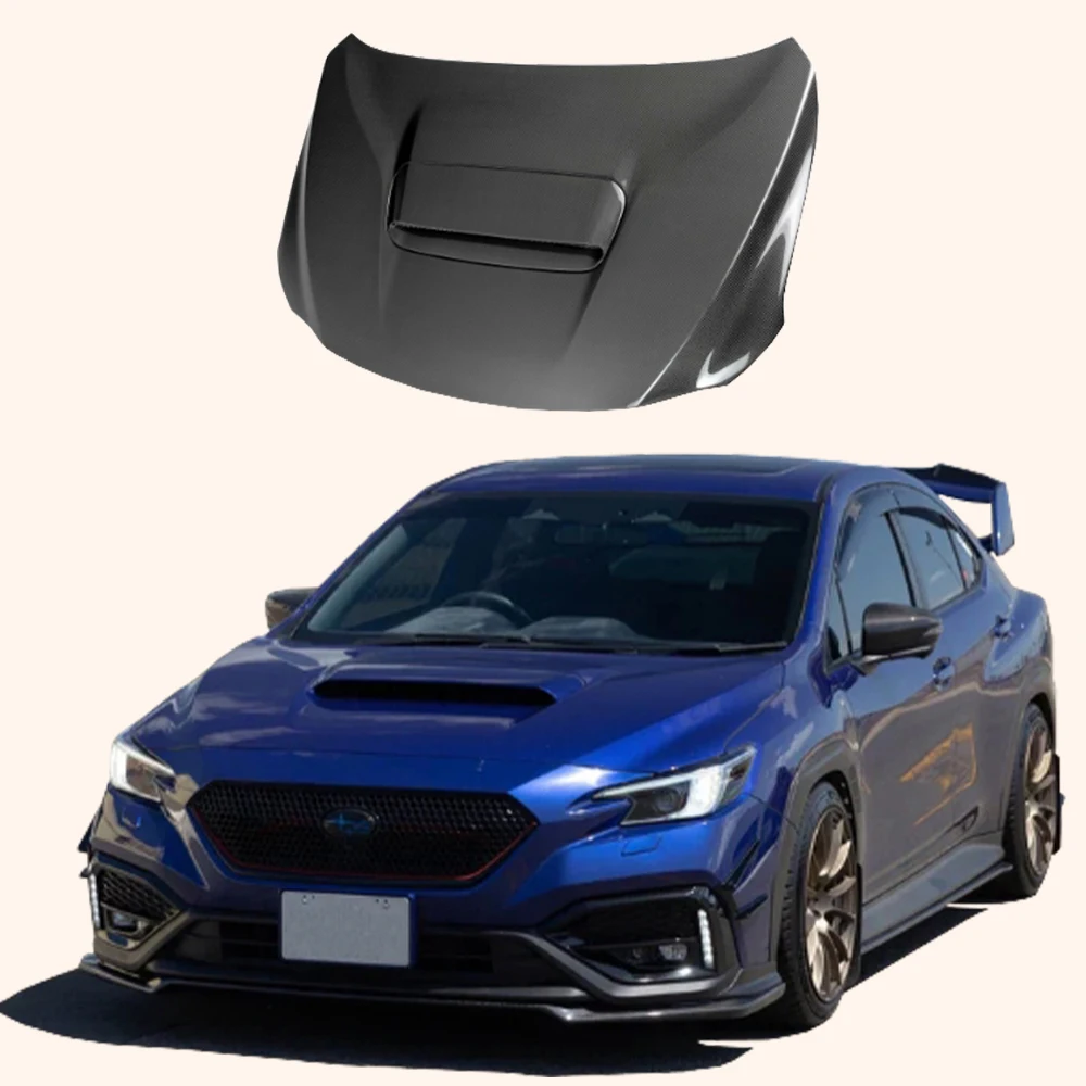 

For Subaru WRX STI S4 VB 2021-24 Carbon Fiber OE Style Front Hood Bonnet