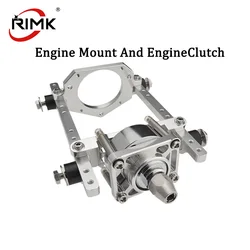 Good Quality CNC Steel&Aluminum Alloy Engine Mount and Engine Clutch for 26/29/30CC Zenoah Marine Engine RC Boat Accessories