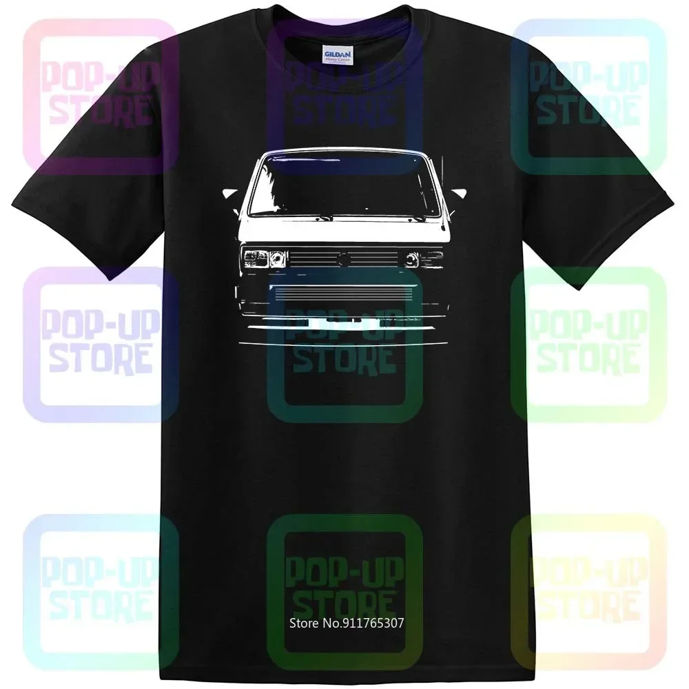 T25 Wohnmobil für Ihn Papa T3 Doka Bus Caravelle Vanagon Wedge Shirt T-Shirt T-Shirt Unisex Größe: S-3XL