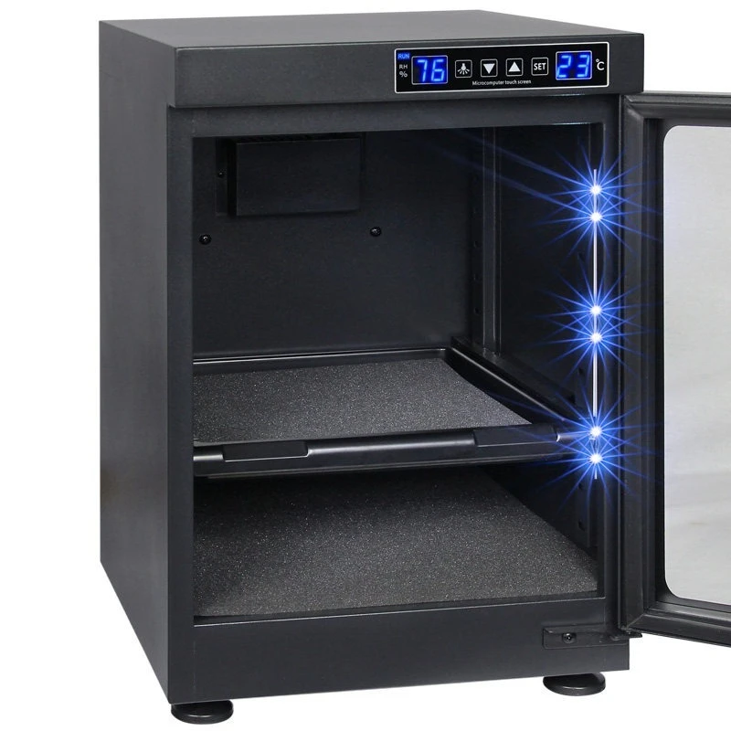 65L 85L 100L Electronic Dry Cabinet - Dehumidifier Storage Box for Camera Lens, Stamp & Photography Equipment