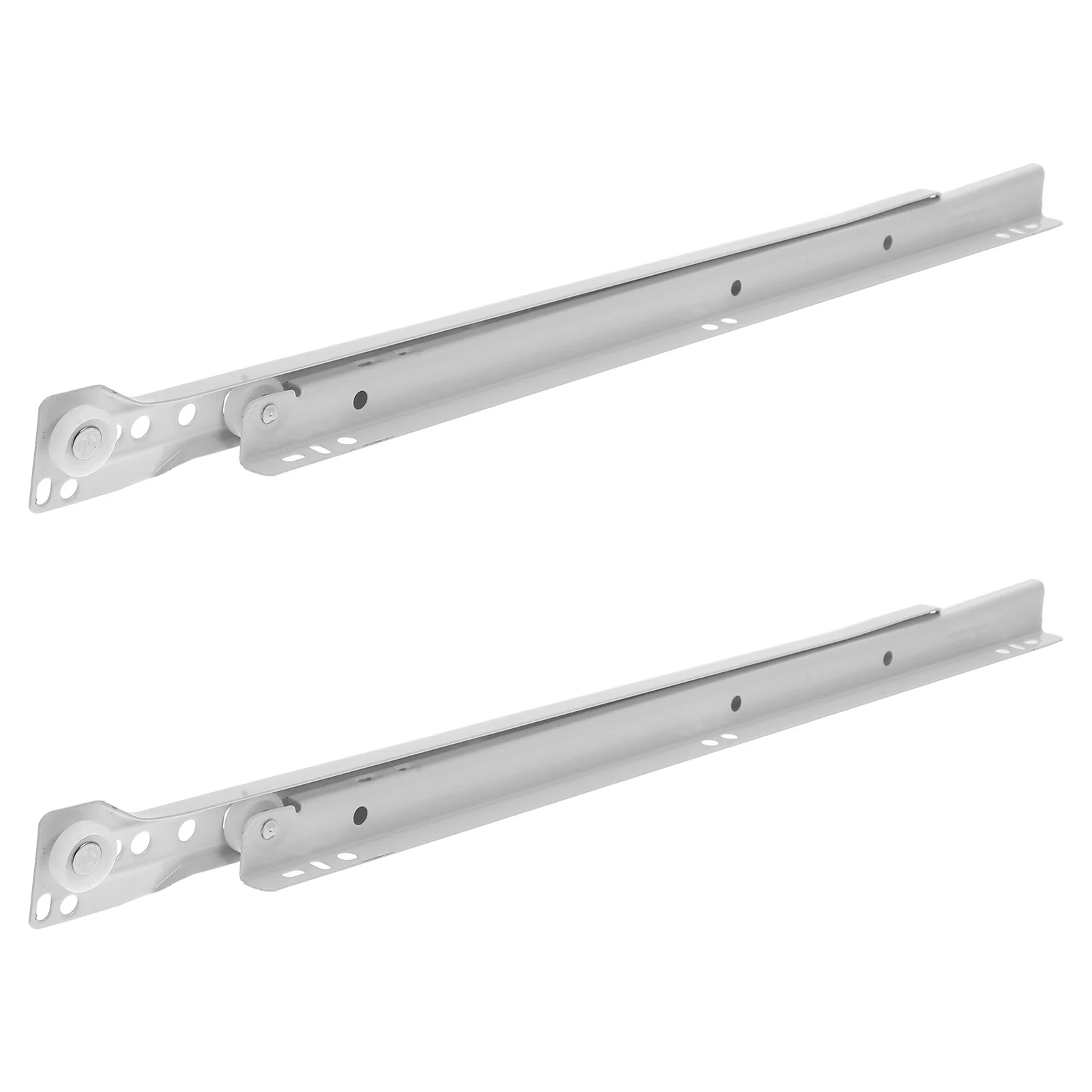 

2pcs Slides Full Extension Ball Bearing Silent Household Sliding Rails Replacement Drawer Glides Smooth Drawer Track Guide