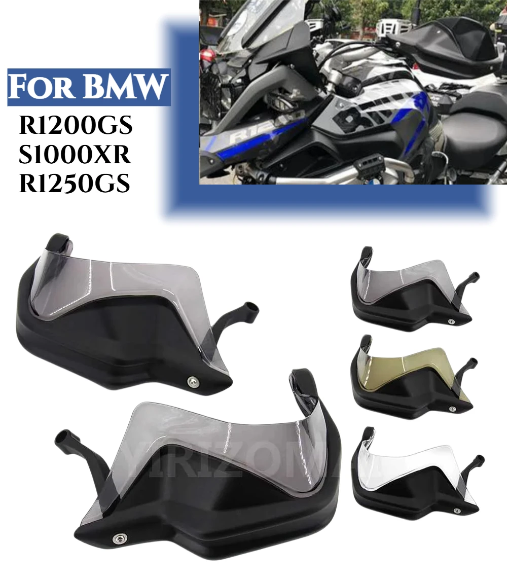 For BMW R1200GS S1000XR R1250GS R 1200 GS ADV LC F800 GS Adventure Motorcycle  Guards Protector Windshield ABS Handguards Shield