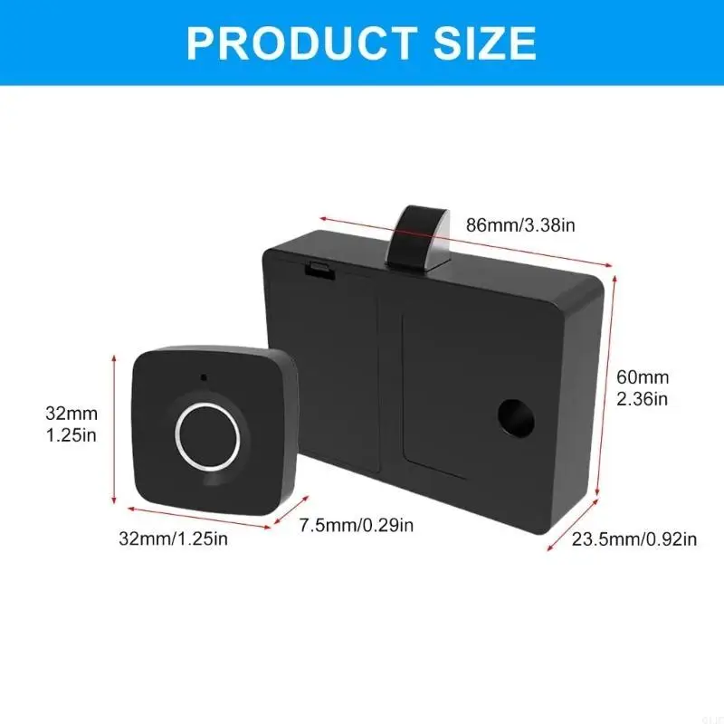 Q1jc Intelligent Biometric Biometric BLOCCO INGRESSO CHIAVE INSIEME PER IL CASATURE E UNAGGIORE ESECIFICA