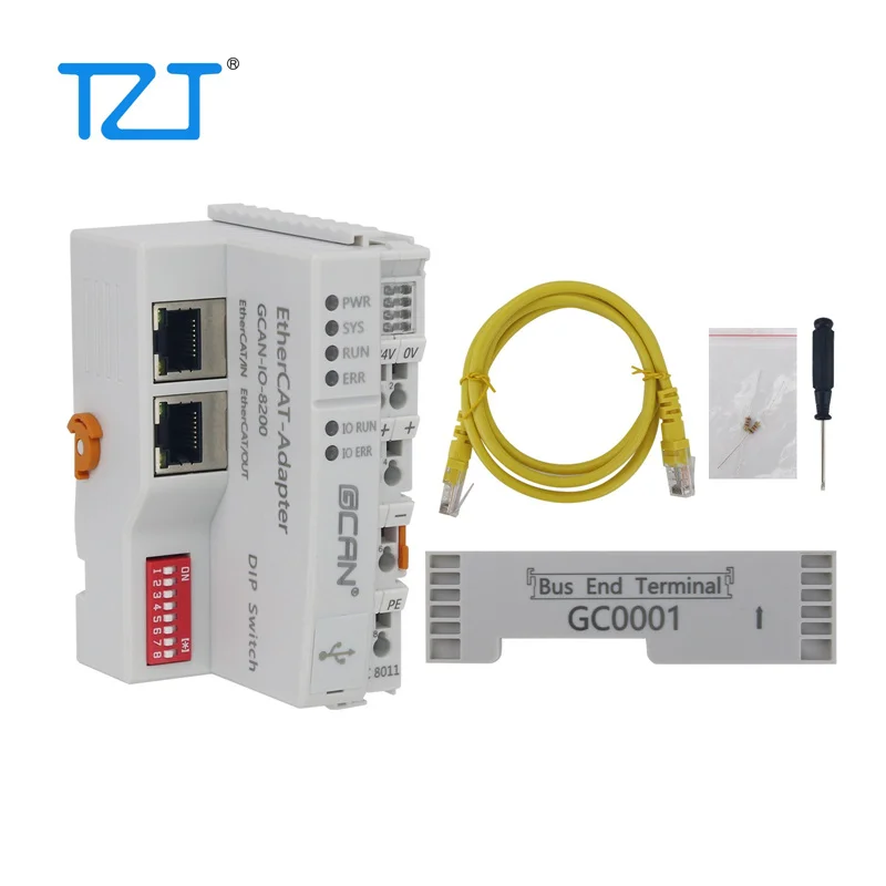 

TZT GCAN-PLC-530 EtherCAT программируемый логический контроллер, основной модуль управления, высокоскоростной 4-ядерный процессор