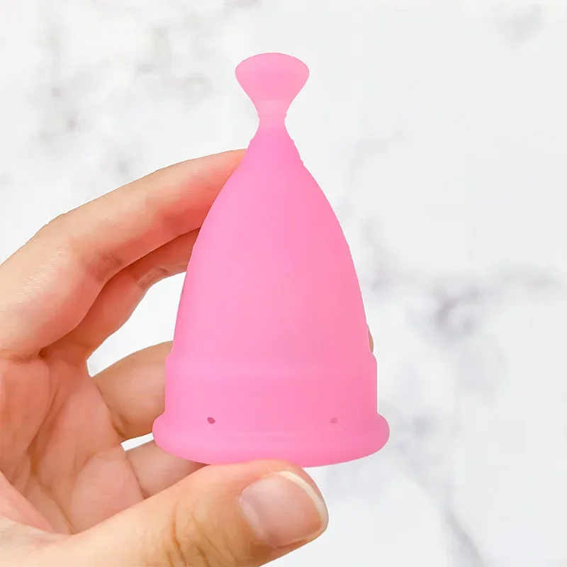 Menstrual Cup for Women Portable Menstrual Sports and Side Leakage Prevention Silicone Monthly Cups Менструальная Чаша