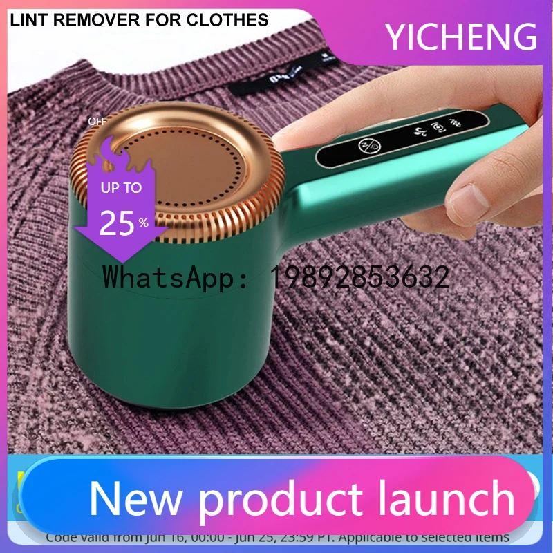 

LYY Lint Remover For Clothes Usb Electric Rechargeable Hair Ball Trimmer Fuzz Clothes Sweater Shaver Reels Removal Device