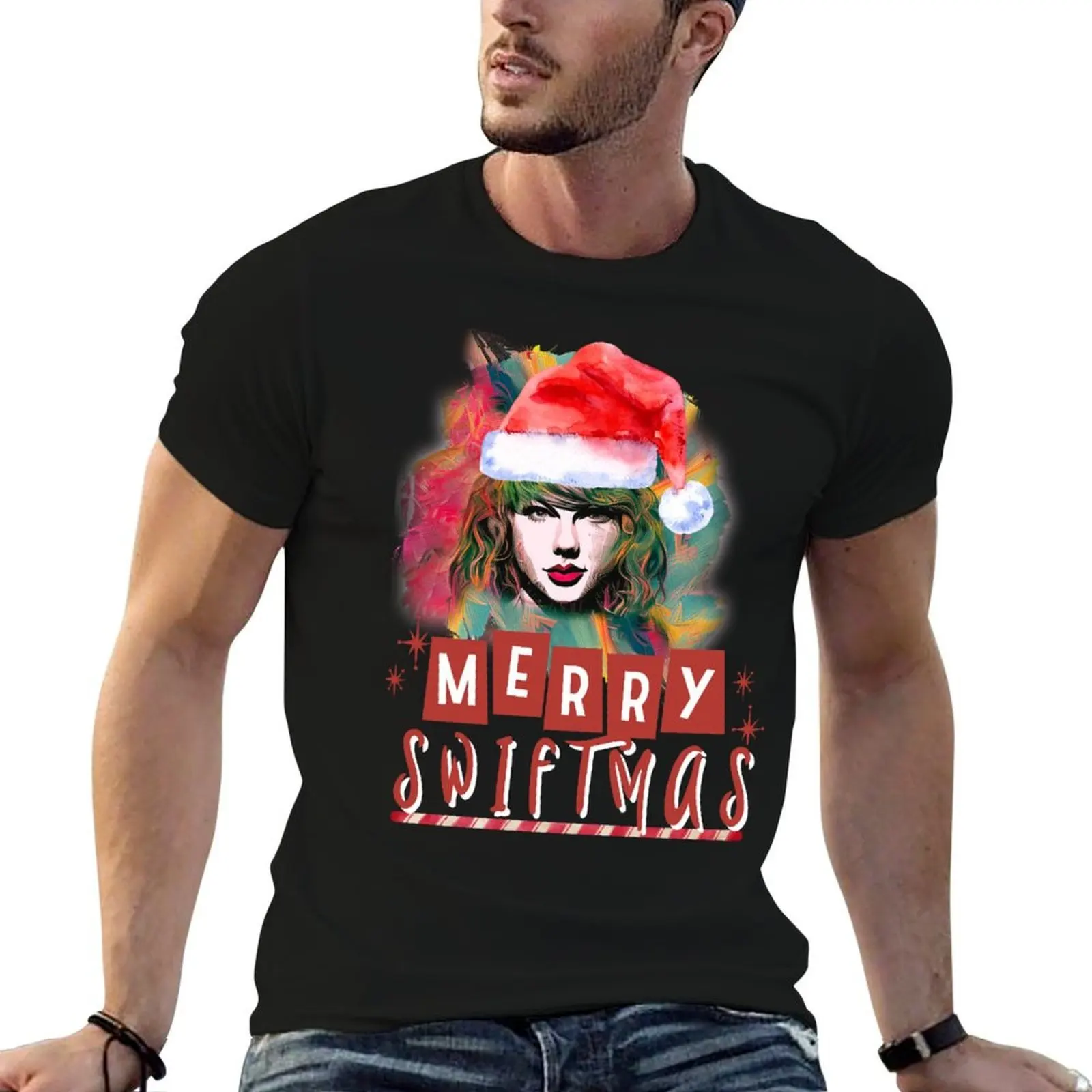 

Original Gift Ideas Swiftmas,Merry Swiftmas funny holidays gift idea for swifty men women T-Shirt t shirt man plain T-Shirt