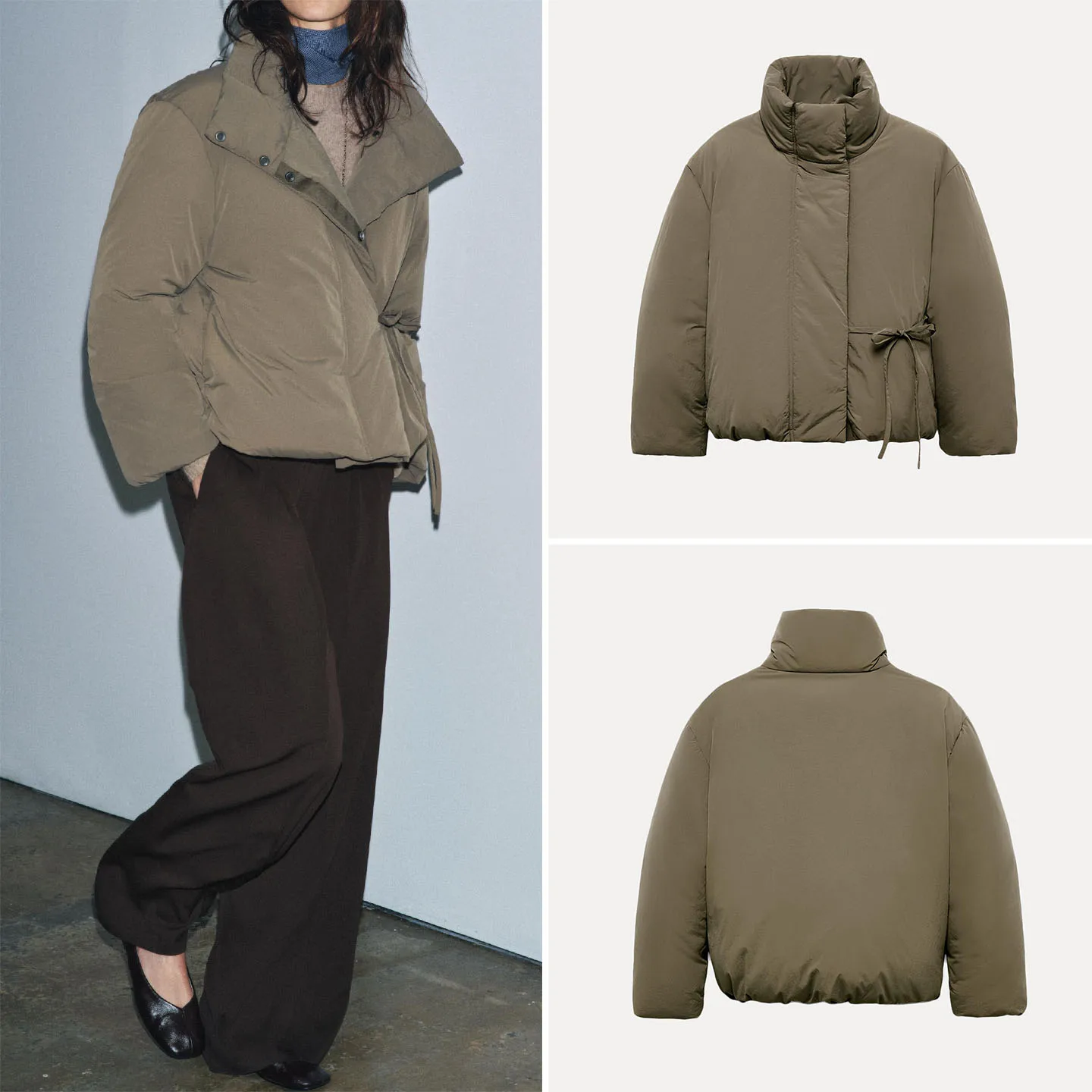 

Z женское длинное пальто 2021, новинка Sle Knot ort Sve, универсальная женская модная осенняя верхняя одежда с поясом