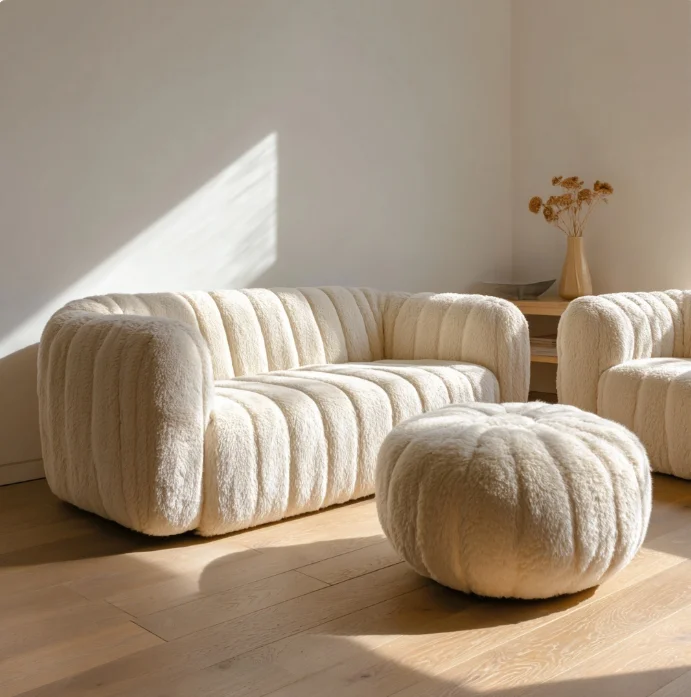 

Single Sofa Chair Designer High-End Extendable Sectional Set For Home Furniture B&B Living Room Leisure