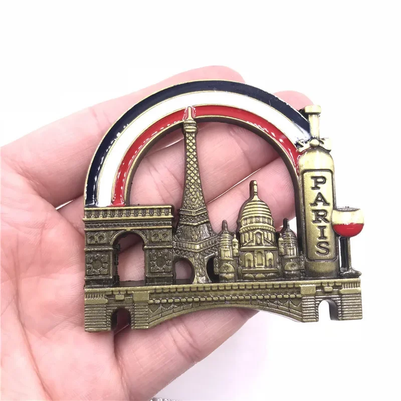 Shanghai Venezia Italia Dubai Burj Khalifa San Francisco Golden Gate Bridge Austria London Istanbul Paris Souvenir Fridge Magnet