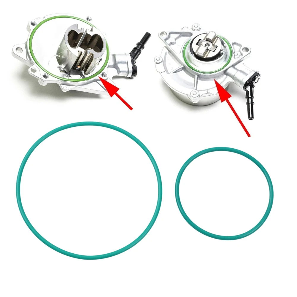 2Pcs Vacuum Pump Repair Seal Replacement 11667570813 Vacuum Pump Seal Kit For BMW For MINI 1.6L For N12 N13 N14 Car Engine Parts