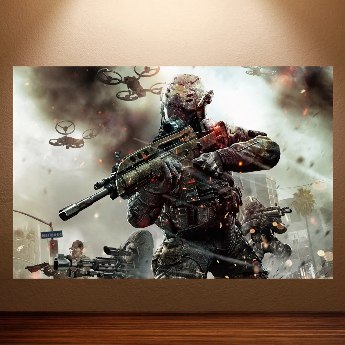 Call of Duty Modern Warfare Poster COD Video Games Poster Canvas Wall Painting Game Room Wall Decor Living Room Wall Art Sticker