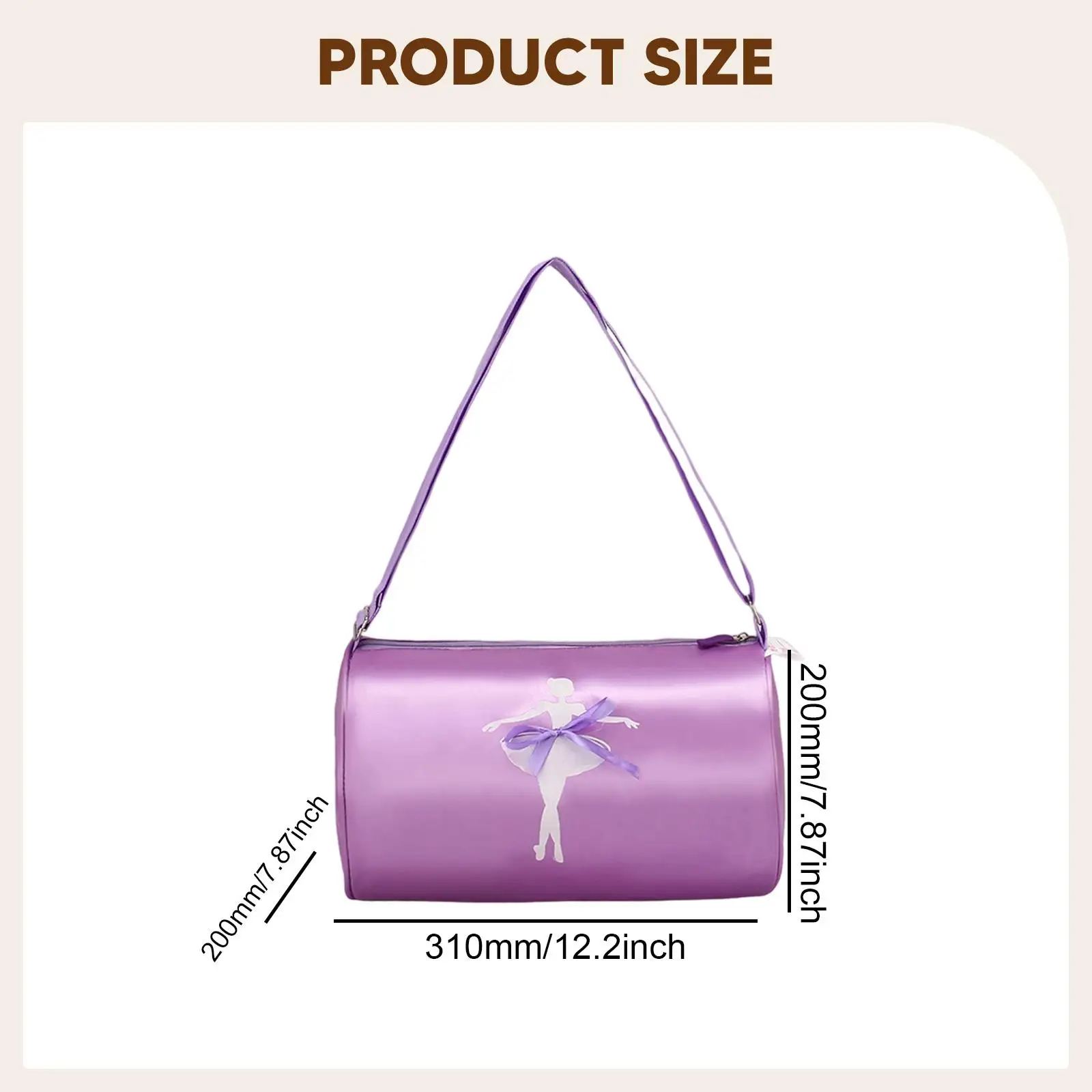 女の子用ダッフルバッグ 子供の日のギフト バレエダンスバッグ スポーツ体操用