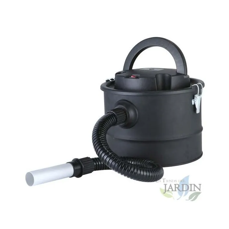 Vacuum and Ash blower for barbecues and fireplaces. 1200W power vacuum cleaner and 15 litre metal vat