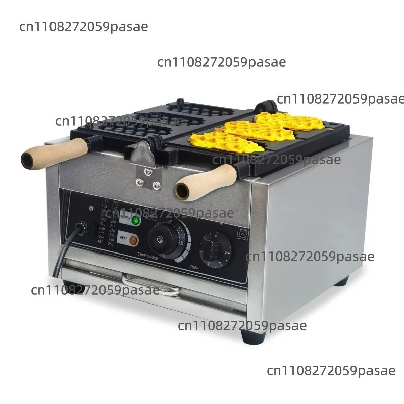 110/220-volt Electric Stainless Steel Waffle Maker, Compact Waffle Maker