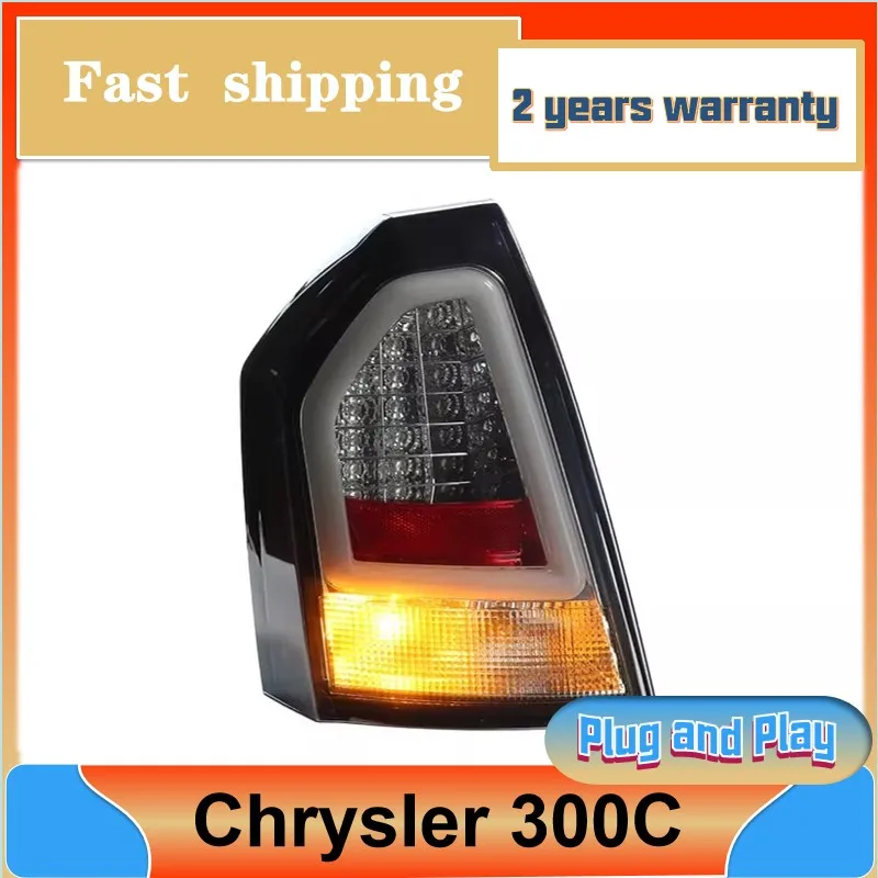 

Стайлинг автомобиля для Chrysler 300C, задние фонари 2005-2010 300C, задние фонари, задние DRL, противотуманные фары, указатель поворота, задний ход