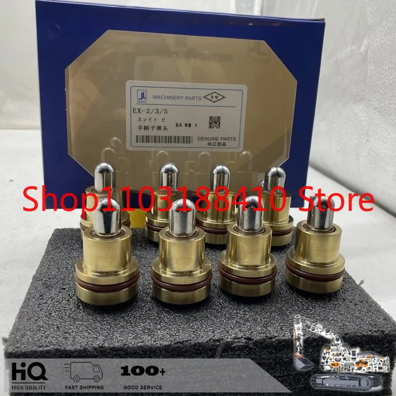 

Аксессуары для экскаваторов Hitachi EX100/120/EX200-2-3-5/210/230/330, ручка джойстика, пулевидная головка, высококачественное резиновое уплотнение